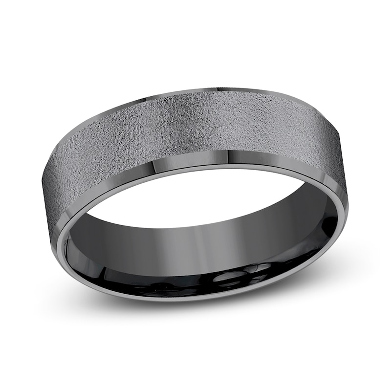 Main Image 1 of Men's Wedding Band Tantalum
