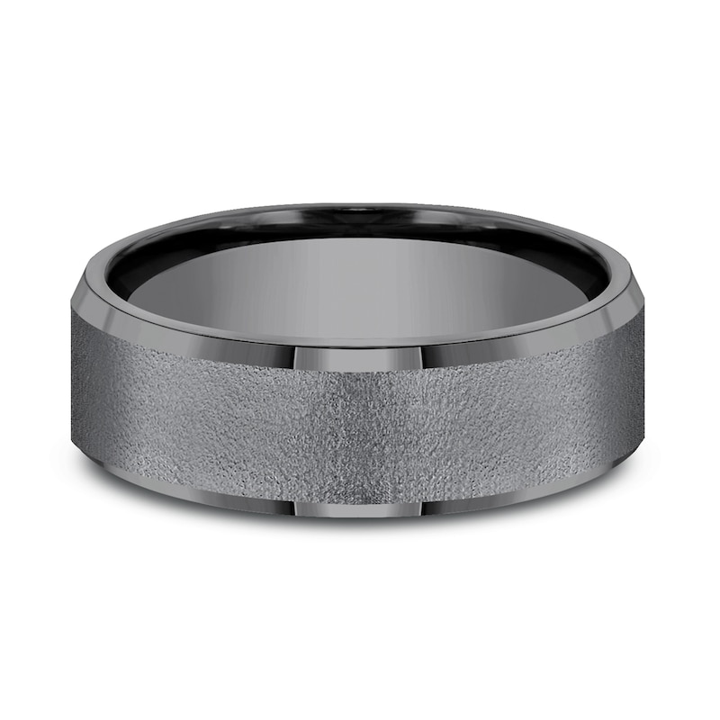 Main Image 4 of Men's Wedding Band Tantalum