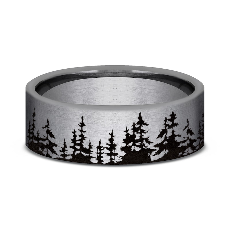 Main Image 4 of Men's Wedding Band Tantalum