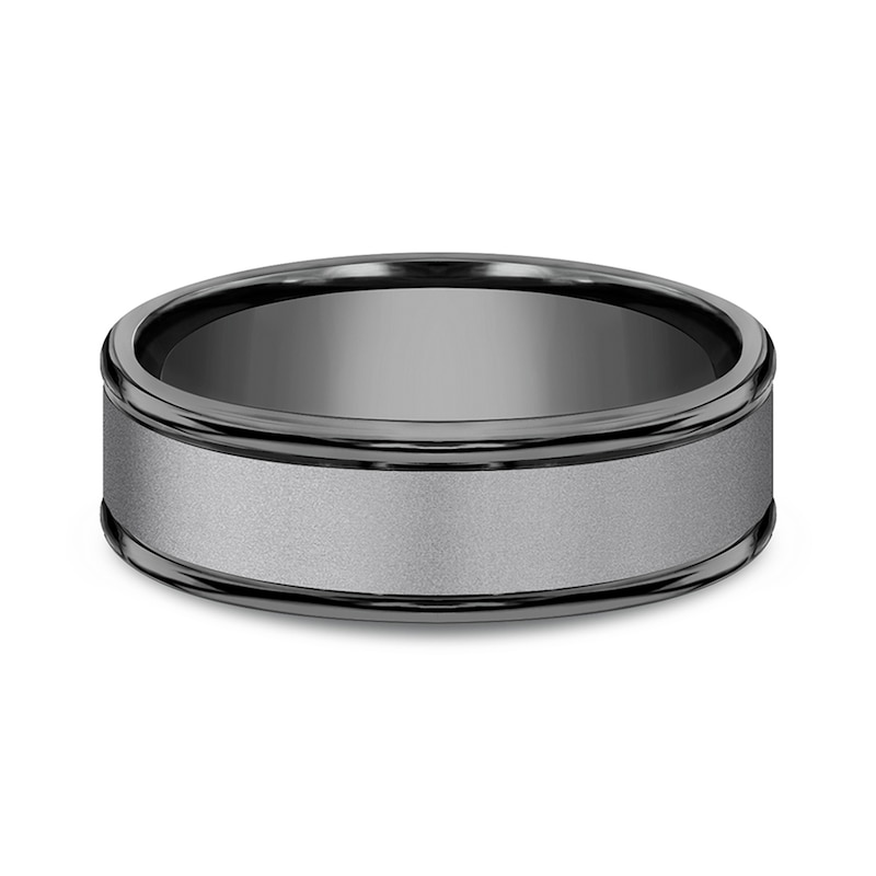 Main Image 4 of Men's Wedding Band Tantalum