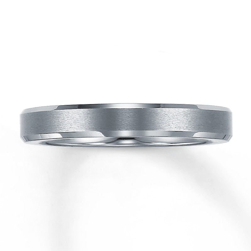 Main Image 1 of 4mm Wedding Band Tungsten Carbide