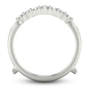 Thumbnail Image 2 of Diamond Chevron Enhancer Ring 1/2 ct tw Round 14K White Gold
