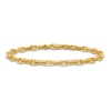 Thumbnail Image 1 of Men's Solid Anchor Link Bracelet 14K Yellow Gold 5.1mm 8.5"