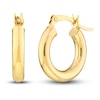 Thumbnail Image 0 of Polished Hoop Earrings 14K Yellow Gold 15mm