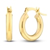 Thumbnail Image 1 of Polished Hoop Earrings 14K Yellow Gold 15mm