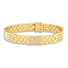 Thumbnail Image 1 of Men's Diamond Bracelet 1 ct tw 14K Yellow Gold 8.5"