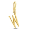 Thumbnail Image 1 of Charm'd by Lulu Frost Diamond Letter W Charm 1/8 ct tw Pavé Round 10K Yellow Gold