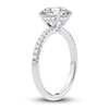 Thumbnail Image 1 of Lab-Created Diamond Engagement Ring 2-1/4 ct tw Round 14K White Gold