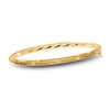 Thumbnail Image 0 of Twisted Bangle Bracelet 10K Yellow Gold 7.5"