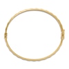 Thumbnail Image 1 of Twisted Bangle Bracelet 10K Yellow Gold 7.5"