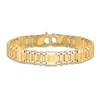 Thumbnail Image 3 of Men's High-Polish Hollow Link Chain Bracelet 14K Yellow Gold 8.5"