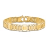 Thumbnail Image 2 of Men's High-Polish Hollow Link Chain Bracelet 14K Yellow Gold 8.5"