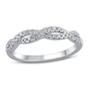 Thumbnail Image 0 of Diamond Twist Anniversary Band 1/4 ct tw Round 14K White Gold