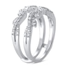Thumbnail Image 2 of Diamond Anniversary Enhancer Band 3/8 ct tw Round 14K White Gold