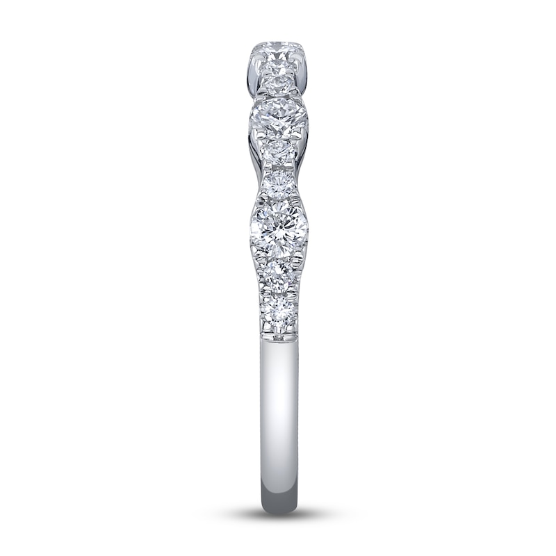 Main Image 3 of Shy Creation Diamond Ring 1/3 ct tw Round 14K White Gold SC22008802BD