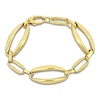 Thumbnail Image 0 of High-Polish Oval Link Bracelet 14K Yellow Gold 7.5"