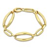 Thumbnail Image 0 of High-Polish Oval Link Bracelet 14K Yellow Gold 7.5"