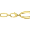 Thumbnail Image 2 of High-Polish Oval Link Bracelet 14K Yellow Gold 7.5"