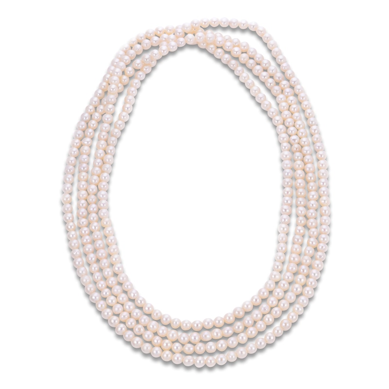 Main Image 1 of Freshwater Cultured Pearl Strand Necklace 80"