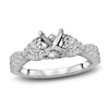 Thumbnail Image 0 of Diamond Engagement Ring Setting 1/2 ct tw Round Platinum