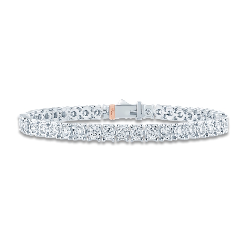 Pnina Tornai Diamond Tennis Bracelet 4 ct tw 14K White Gold