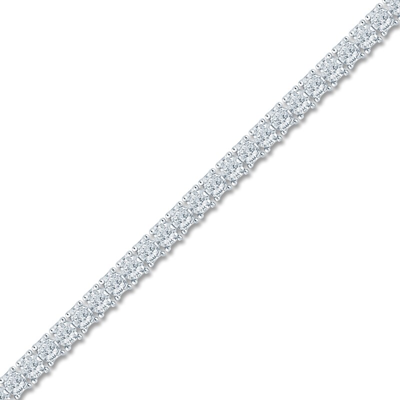 Pnina Tornai Diamond Tennis Bracelet 4 ct tw 14K White Gold