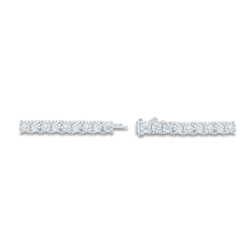 Pnina Tornai Diamond Tennis Bracelet 4 ct tw 14K White Gold