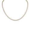 Thumbnail Image 1 of Matinee by A Link Diamond Tennis Necklace 6-3/8 ct tw 18K Yellow Gold
