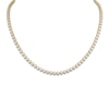 Thumbnail Image 0 of A Link Diamond Tennis Necklace 6-3/8 ct tw 18K Yellow Gold