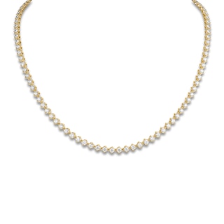 A.Link Diamond Necklace 6-3/8 ct tw 18K Yellow Gold | Jared