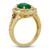 Thumbnail Image 2 of Le Vian Natural Emerald Ring 7/8 ct tw 18K Honey Gold