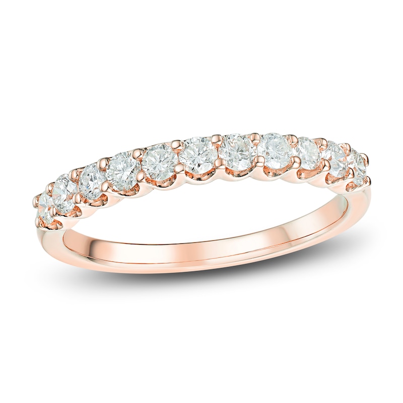 Diamond Anniversary Band 1/2 ct tw 14K Rose Gold | Jared