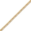 Thumbnail Image 4 of 1933 by Esquire Men's Twist Rope Bracelet 14K Yellow Gold Plated Sterling Silver 8.5"