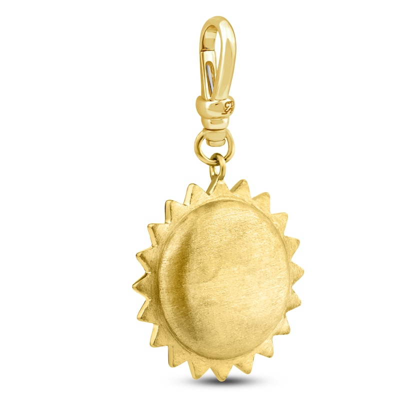 Main Image 3 of Charm'd by Lulu Frost "Shine Bright" Diamond Accent Sun Charm 10K Yellow Gold