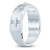 Thumbnail Image 2 of Pnina Tornai Men's Diamond Wedding Band 1/4 ct tw 14K White Gold