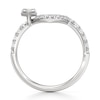 Thumbnail Image 2 of J'Lure Lozenge Step-Cut Lab-Grown Diamond Contour Wedding Band 7/8 ct tw 18K White Gold