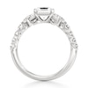 Thumbnail Image 2 of J'Lure Carre Step-Cut Lab-Grown Diamond Engagement Ring 2 ct tw 18K White Gold
