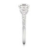 Thumbnail Image 3 of J'Lure Carre Step-Cut Lab-Grown Diamond Engagement Ring 2 ct tw 18K White Gold