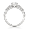 Thumbnail Image 2 of J'Lure Imperial-Emerald Step-Cut Lab-Grown Diamond Engagement Ring 3-1/2 ct tw 18K White Gold