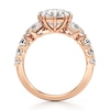 Thumbnail Image 2 of J'Lure Octagon Step-Cut Lab-Grown Diamond Engagement Ring 3-1/2 ct tw 18K Rose Gold