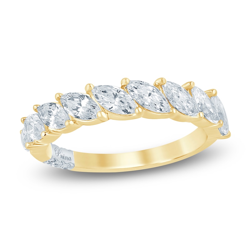 Main Image 1 of Pnina Tornai Marquise-Cut Lab-Grown Diamond 1-1/3 ct tw 14K Yellow Gold