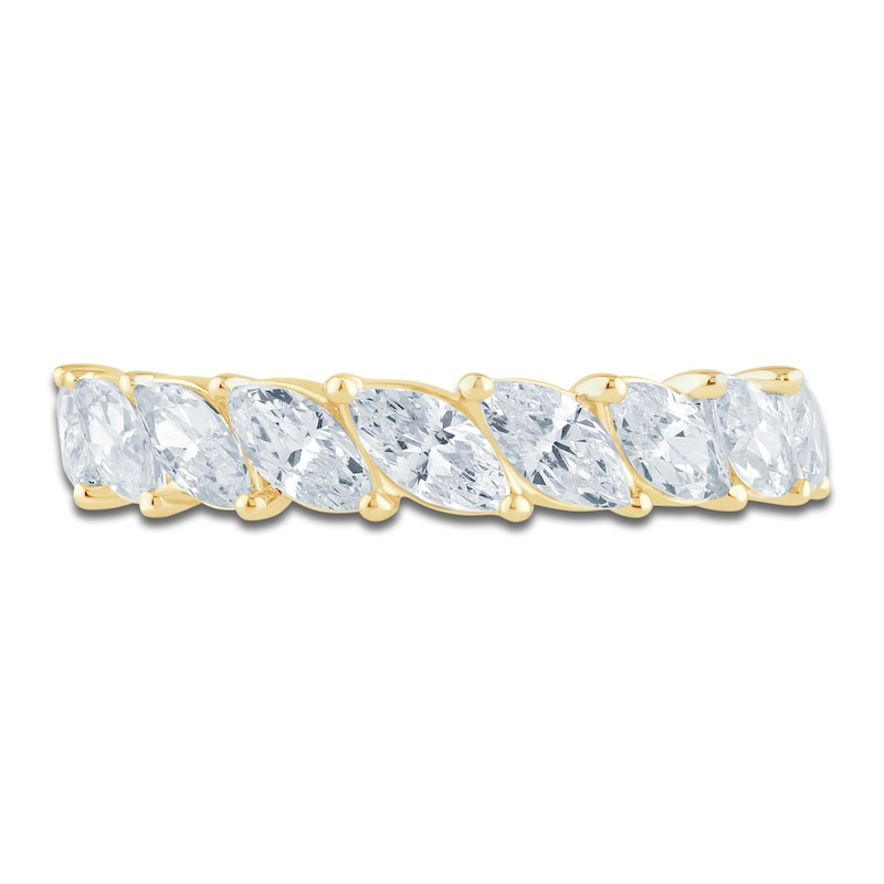 Main Image 3 of Pnina Tornai Marquise-Cut Lab-Grown Diamond 1-1/3 ct tw 14K Yellow Gold