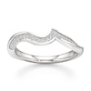 Thumbnail Image 1 of J'Lure Lab-Grown Diamond Contour Wedding Band 1/5 ct tw 18K White Gold