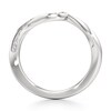 Thumbnail Image 2 of J'Lure Lab-Grown Diamond Contour Wedding Band 1/5 ct tw 18K White Gold