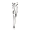 Thumbnail Image 3 of J'Lure Lab-Grown Diamond Contour Wedding Band 1/5 ct tw 18K White Gold