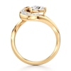 Thumbnail Image 2 of J'Lure Trillion Curved Brilliant-Cut Lab-Grown Diamond Engagement Ring 1 ct tw 18K Yellow Gold