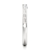 Thumbnail Image 3 of J'Lure Baguette-Cut Lab-Grown Diamond Contour Wedding Band 3/8 ct tw 18K White Gold