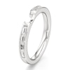 Thumbnail Image 4 of J'Lure Baguette-Cut Lab-Grown Diamond Contour Wedding Band 1/3 ct tw 18K White Gold