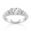 Thumbnail Image 1 of J'Lure Heart Brilliant-Cut Lab-Created Diamond Engagement Ring 1-1/6 ct tw 18K White Gold
