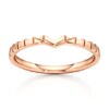 Thumbnail Image 1 of J'Lure Contour Wedding Band 18K Rose Gold